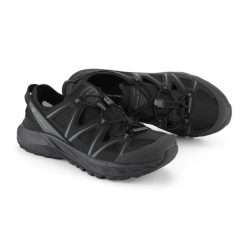 Buty sportowe letnie unisex Alpine Pro Omege. Czarne obuwie sportowe damskie Alpine Pro, bez wzorów, z gumy, trekkingowe. Za 399.00 zł.