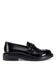 MEXX Loafersy MX/005C-WI16 Czarny. Czarne mokasyny damskie Mexx, z lakierowanej skóry. Za 263.99 zł.