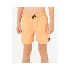 Spodenki surfingowe dla dzieci Rip Curl Offset Volley -Boy Pomarańczowy. Brązowe kąpielówki dla chłopców Rip Curl, bez wzorów. Za 69.00 zł.