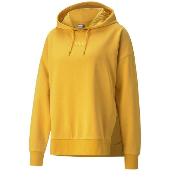 Bluza Z Kapturem Damska TR. Żółte bluzy damskie Puma, m, bez wzorów, z kapturem. Za 209.99 zł.
