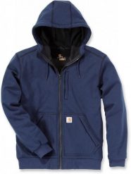 Bluza Carhartt Wind Fighter Sweatshirt Navy. Niebieskie bluzy męskie Carhartt, m, bez wzorów, bez kaptura. Za 409.17 zł.