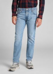 LEE RIDER MĘSKIE SPODNIE JEANSOWE WORN NEW HILL L701MWIR 112140644. Spodnie materiałowe męskie Lee, l, bez wzorów, z jeansu. Za 239.99 zł.