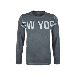 S.Oliver T-Shirt Męski Xl Szary. Szare t-shirty męskie S.Oliver, z napisami, z bawełny, z okrągłym kołnierzem. W wyprzedaży za 93.00 zł.