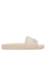 LOVE MOSCHINO Klapki JA28122G1MI13110 Écru. Klapki damskie Love Moschino, bez wzorów, z tworzywa sztucznego, bez obcasa. Za 359.99 zł.