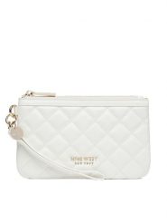Nine West Torebka LILLA1 Biały. Białe torebki do ręki damskie Nine West, bez wzorów, ze skóry, wizytowe, bez dodatków. Za 99.99 zł.