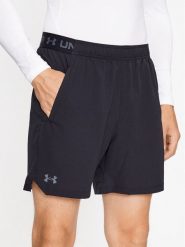 Under Armour Szorty sportowe Ua Vanish Woven 6In Shorts 1373718 Czarny Fitted Fit. Czarne krótkie spodenki sportowe męskie Under Armour, m, bez wzorów, z syntetyku. Za 149.99 zł.