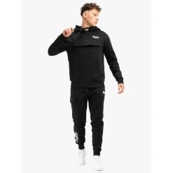 Bluza z kapturem o regularnym kroju Lonsdale Rushen. Białe bluzy sportowe męskie Lonsdale, bez wzorów, z kapturem, na jogę i pilates. Za 347.00 zł.