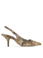 Steve Madden Szpilki 11005715 Złoty. Żółte szpilki damskie Steve Madden, bez wzorów, z materiału, bez obcasa, bez zapięcia. Za 519.99 zł.