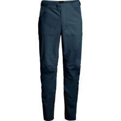 Vaude Spodnie softshellowe Vaude Qimsa II dla mężczyzn dark sea XXL. Niebieskie spodnie materiałowe męskie Vaude, m, bez wzorów. Za 343.85 zł.
