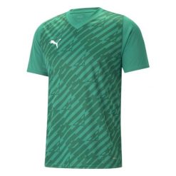Męska Koszulka TeamULTIMATE. Zielone koszulki sportowe męskie Puma, m, bez wzorów, bez kołnierzyka, bez ramiączek, trekkingowe. Za 190.99 zł.