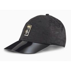 Czapka damska Puma Charlotte Olympia. Czarne czapki i kapelusze damskie Puma, bez wzorów, sportowe. Za 99.00 zł.