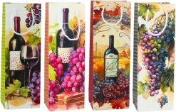 Torba Prezentowa Na Wino Butelkę Papierowa 35 x 12 x 9 cm. Torby i plecaki dziecięce LEAN. Za 8.46 zł.