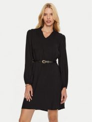 Artigli Sukienka codzienna ACAB000455 Czarny Regular Fit. Czarne sukienki damskie Artigli, na co dzień, bez wzorów, z wiskozy, bez kołnierzyka, bez ramiączek, proste. Za 269.99 zł.