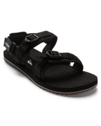 Sandały dla Mężczyzn MONKEY CAGED Czarny. Czarne sandały męskie Quiksilver, z gumy, bez zapięcia. Za 239.99 zł.
