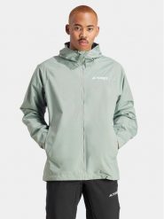 Adidas Kurtka outdoor Terrex Multi 2L IN4771 Zielony Regular Fit. Zielone kurtki męskie Adidas, l, bez wzorów, z syntetyku, sportowe, bez kaptura. Za 489.99 zł.