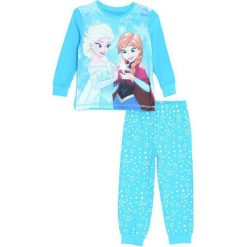 Jasnoniebieska Piżama Frosty Land. Niebieskie bielizna dla dziewczynek Born2be. Za 49.99 zł.