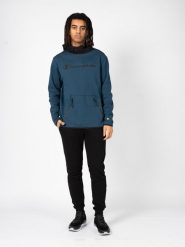 Bluza trekking męska. Czarne bluzy męskie Champion, m, bez wzorów, z bawełny, z kapturem. Za 229.00 zł.