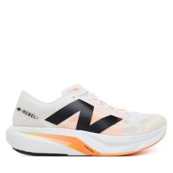 Buty do biegania New Balance. Białe buty sportowe męskie New Balance, bez zapięcia, do biegania. Za 509.99 zł.
