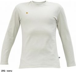 CERVA NOYO ESD LS - t-shirt z długim rękawem - czarny XS. Czarne bluzki z długim rękawem męskie CERVA, m, bez wzorów, bez kołnierzyka. Za 71.66 zł.