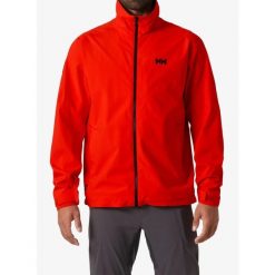 Kurtka przeciwdeszczowa męska Helly Hansen HP Racing Jacket 2.0. Czerwone kurtki sportowe męskie Helly Hansen, m, bez wzorów, trekkingowe. Za 529.99 zł.