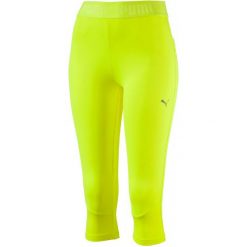 Puma Legginsy Transition 3 4 Leggings W Yellow L. Legginsy damskie marki Puma. W wyprzedaży za 105.00 zł.