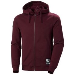 Bluza z kapturem i zamkiem błyskawicznym Helly Hansen Arctic Ocean. Czerwone bluzy męskie Helly Hansen, na zimę, m, bez wzorów, z kapturem. W wyprzedaży za 432.50 zł.