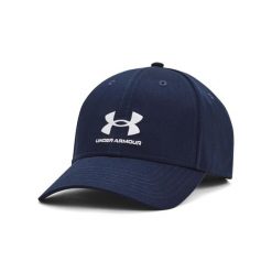 Czapka Under Armour Lockup Adj. Białe czapki i kapelusze męskie Under Armour, bez wzorów, z bawełny. Za 96.99 zł.