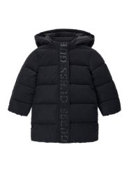Guess Kurtka zimowa K6BL09 W3974 Czarny Regular Fit. Czarne buty zimowe dziewczęce Guess, na zimę, z aplikacjami, z syntetyku, bez kaptura. Za 394.99 zł.