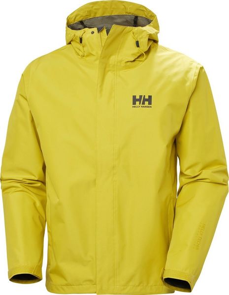 Kurtka męska Helly Hansen Seven żółta r. S. Żółte kurtki męskie Helly Hansen, m, bez wzorów, bez kaptura. Za 589.99 zł.