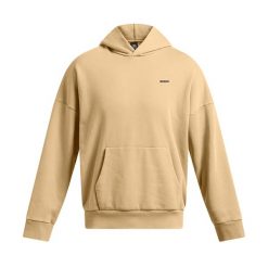 Bluza męska Under Armour Icon HWT Fleece Wash OS Hoodie. Brązowe bluzy męskie Under Armour, m, bez wzorów, bez kaptura, na fitness i siłownię. Za 369.99 zł.