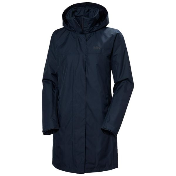 Damska kurtka wodoodporna Helly Hansen Vancouver INS. Niebieskie kurtki damskie Helly Hansen, na jesień, s, bez wzorów, z materiału, bez kaptura. Za 555.25 zł.