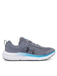 Under Armour Buty do biegania BGS Assert 10 3026182-024 Szary. Szare buty sportowe chłopięce Under Armour, bez wzorów, z materiału, bez zapięcia, do biegania. Za 129.99 zł.