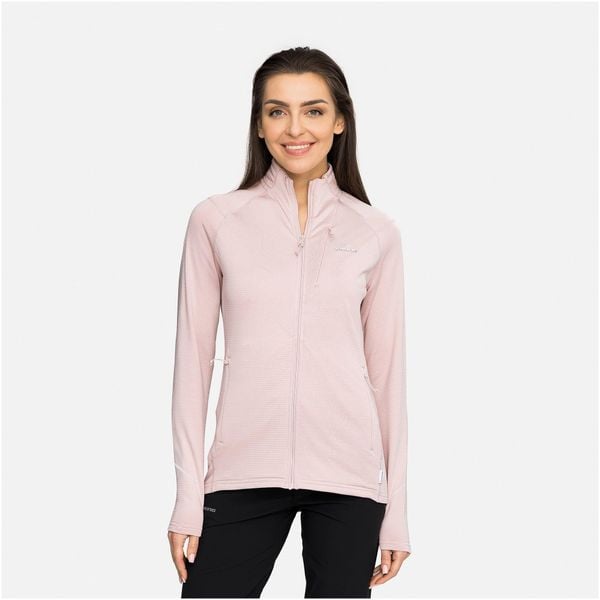 Bluza damska VIKING Birger Lady rozpinana. Czerwone bluzy damskie Viking, l, bez wzorów, z elastanu, bez kaptura, na fitness i siłownię. Za 319.90 zł.