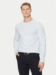 Marc O'Polo Longsleeve 520 2012 52210 Błękitny Regular Fit. Niebieskie bluzki z długim rękawem męskie Marc O'Polo, m, bez wzorów, z bawełny, bez kołnierzyka. Za 109.99 zł.