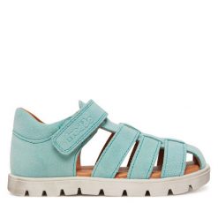 Sandały Froddo. Zielone sandały chłopięce Froddo, bez zapięcia. Za 259.99 zł.