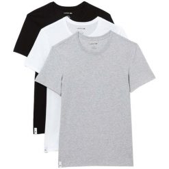 T-shirt męski sportowy Lacoste TH3451-00-BXY 3pack. Buty sportowe męskie Lacoste, bez zapięcia, na fitness i siłownię. Za 219.00 zł.