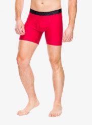 Bokserki termoaktywne Under Armour Performance Tech 6 in 3-Pack Boxerjock. Czerwone bielizna termoaktywna męska Under Armour, m, bez wzorów, z poliesteru. Za 152.79 zł.