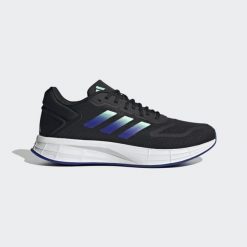 Buty DURAMO SL 10. Czarne obuwie sportowe damskie Adidas, bez wzorów, z gumy, do biegania. Za 305.70 zł.