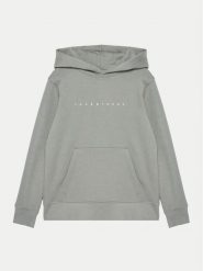 Jack & Jones Junior Bluza Star 12237468 Szary Loose Fit. Szare bluzy dla chłopców Jack & Jones Junior, bez wzorów, z bawełny, bez ramiączek, bez kaptura. Za 119.99 zł.