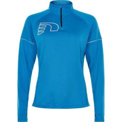 Bluza damska Newline core zip neck. Niebieskie bluzy damskie Newline, s, bez wzorów, bez kaptura. Za 303.00 zł.