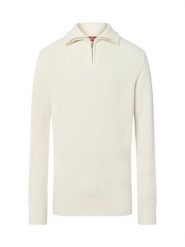 Finshley & Harding London sweter z dzianiny Mężczyźni Bawełna biały, XL. Białe swetry przez głowę męskie Finshley & Harding London, m, bez wzorów, z bawełny, bez kołnierzyka. Za 249.95 zł.