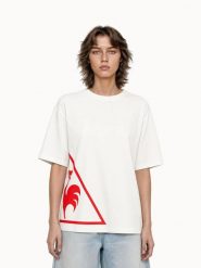 T-shirt nr 1 oversize Le Coq Sportif L'amour Du Sport. Białe t-shirty męskie le coq sportif, l, bez wzorów, z materiału, sportowe, bez kołnierzyka. Za 296.00 zł.