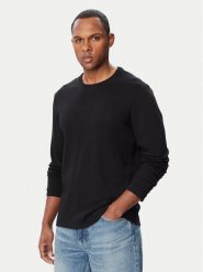 Calvin Klein Longsleeve LV04LH808G Czarny Slim Fit. Czarne bluzki z długim rękawem męskie Calvin Klein, m, bez wzorów, z bawełny, bez kołnierzyka. Za 329.99 zł.