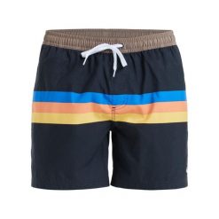 Szorty kąpielowe dla Mężczyzn EVERYDAY STRAIGHT 15" Czarny. Brązowe krótkie spodenki sportowe męskie Quiksilver, m, bez wzorów, z materiału. Za 199.99 zł.
