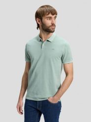 MESKA KOSZULKA LEE GARMENT DYE POLO DESERT SAGE 112376465. Koszulki polo męskie Lee, m, bez wzorów, bez ramiączek. Za 89.99 zł.