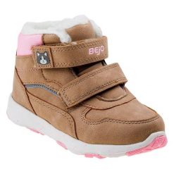 Dziewczęce Buty Zimowe Eladio. Brązowe buty sportowe dziewczęce BEJO, bez wzorów, bez zapięcia, trekkingowe. Za 168.99 zł.