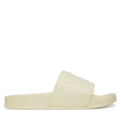 Klapki Guess. Klapki damskie Guess, z aplikacjami, bez obcasa. Za 99.99 zł.