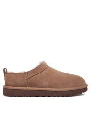Ugg Śniegowce W Classic Micro 1173891 Beżowy. Brązowe śniegowce i trapery damskie UGG, ze skóry. Za 679.99 zł.