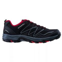 Buty turystyczne męskie Martes Ronn Low - czarno-czerwone, Rozmiar buta 41. Czarne trekkingi męskie MARTES, trekkingowe. Za 119.99 zł.