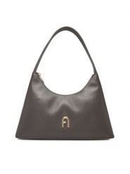 Furla Torebka Diamante WB00782 AX0733 BG 4283S 1007 Szary. Szare torebki do ręki damskie Furla, bez wzorów, ze skóry, bez dodatków. Za 1,459.00 zł.